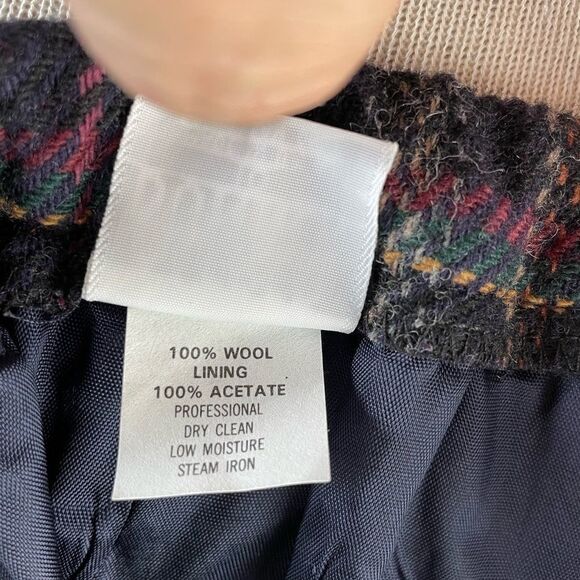 Alfred Dunner Plaid Tartan Wool Skirt Size 10 EUC - Picture 9 of 9